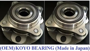 Conjunto de buje de rueda delantera y cojinete KOYO para 2003-2009 LEXUS GX470 4X4 (PAR) - Imagen 1 de 3