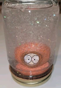 RARE Vintage South Park Snow Globe/Jar with Kenny McCormick figure 5" tall. - Picture 1 of 8