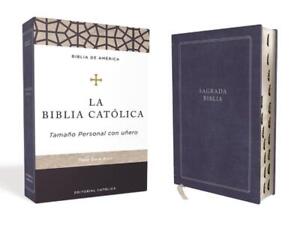 Biblia Catlica, Tapa dura, Azul, Tamao personal con uero by La Casa de la Biblia