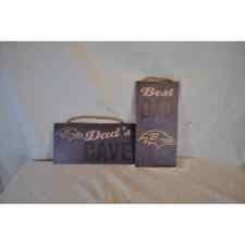 Baltimore Ravens Dad/Man Cave Plaques/Signs