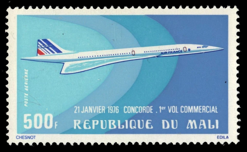 MALI C270 - Primer vuelo comercial del Concorde (pf25706)  Foto 1 de 1