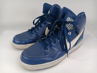 Nike Son of Force Mid Zapatos Para Hombres 12 Medianoche Azul Marino Cuero Tenis 616281-411 Foto 1 de 4