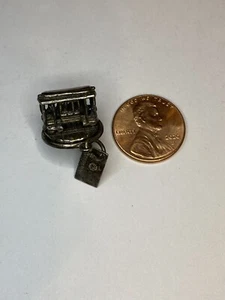 Vintage Sterling Silver San Francisco Trolley Charm - Picture 1 of 8