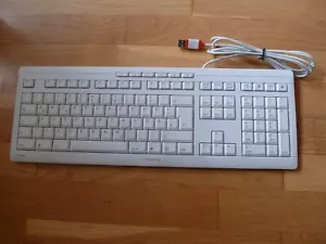 Keyboard USB CHERRY STREAM QWERTZ ANSI-Tastatur funktionsgeprüft top Zustand - Bild 1 von 4