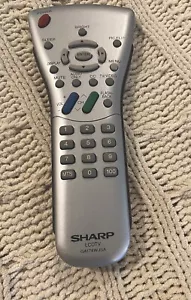 Telecomando TV LCD originale Sharp GA077WJSA grigio - Foto 1 di 2