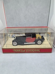 Matchbox Models of Yesteryear Y-24 1927 Bugatti T44 Black/Red New Vintage 1:38 - Picture 1 of 7