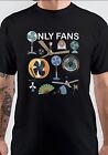 NWT Only Fans Art Funny Comedy Meme Unisex T-Shirt