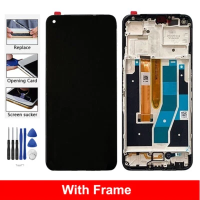 LCD Display Touch Screen Digitizer Assembly Frame for OnePlus Nord CE 2 Lite 5G - Image 1 of 4