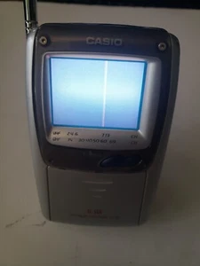 Vtg Casio Tuning LCD Color Television TV-970B UHF/VHF Battery Operated Working - Picture 1 of 12