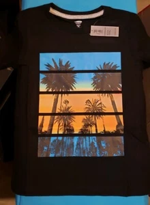 NWT Old Navy boys Palm Tree Short Sleeve shirt, Size XS (5) - Picture 1 of 2