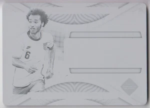 2022 National Treasures FIFA World Cup Soccer Gianluca Busio Printing Plate 1/1 - Picture 1 of 2