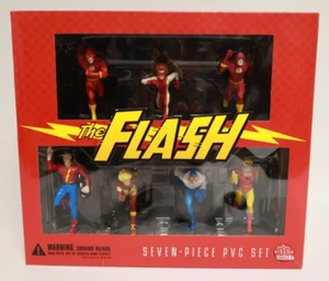 DC Direct Comics The Flash 7 Piece PVC Figure/Statue Set Factory Sealed NIB - Picture 1 of 14