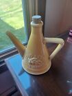 Vintage Ceramiche VIRGINIA Olive Oil Pitcher Made in Italy Cork Top