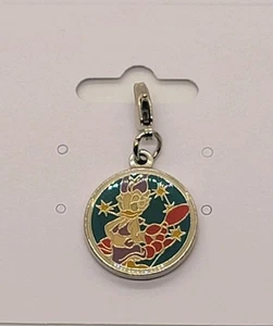 Disney Scorpio Daisy Duck Charm Clip On Enamel Pendant Sparkle Reverse - Picture 1 of 3
