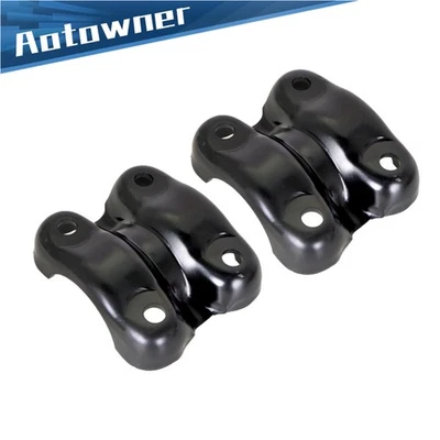 Placa de perno en U de suspensión trasera de 2 piezas lado derecho para Chevy GMC C2500 C3500 1988-2000 Foto 1 de 4