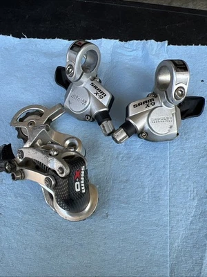 SRAM X0 SRD Desviador Trasero 9 Velocidades Carbono Jaula Larga para MTB Stan X-9 Cambios - Imagen 1 de 3