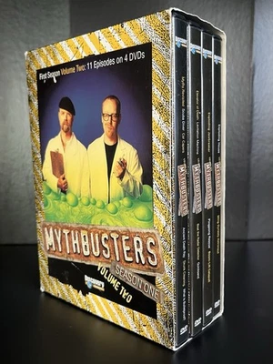 Mythbusters: First Season One Volume 2 - (2003) - DVD 4-Disc Set Discovery - VGC - Image 1 of 4