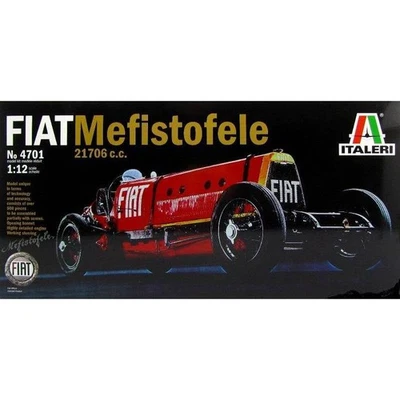 Modellino Macchina Fiat Mefistofele 21706 Cc. ITALERI 4701 1:12 Char Per - Immagine 1 di 4