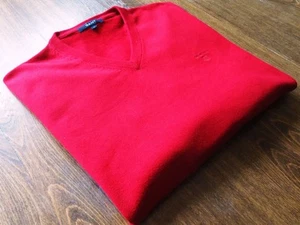 Jerséis de hombre Gant talla LV Neck 100% Algodón Rojo - Imagen 1 de 11