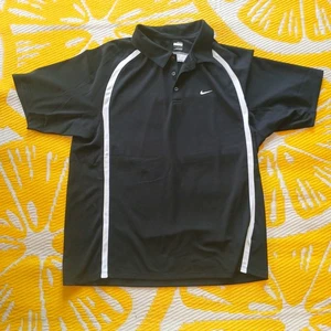 Nike FIT DRY Herren Polo Kurzarm Shirt Größe: Large Made in Thailaned - Bild 1 von 3