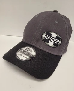 HÄRTERE Mütze steingrau schwarz New Era 39Thirty tailliert Größe Stretchband L/XL - Bild 1 von 11