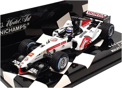 Minichamps escala 1/43 400 050104 - B.A.R Honda 007 2005 - Davidson firmado Foto 1 de 4