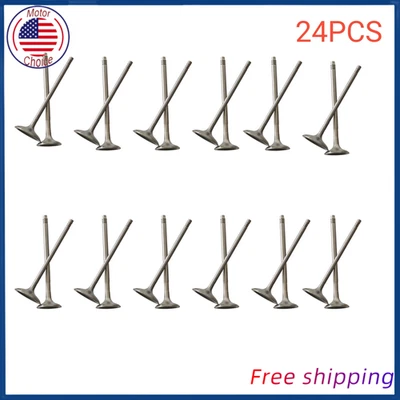 Fit for BMW 125i 328i 528i X5 Z4 12x Intake & 12x Exhaust Valve Kit 11347553771 - Image 1 of 4