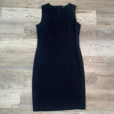 NWT Worth Navy Stretch Wool Shift Dress- Size 6 - Image 1 of 4