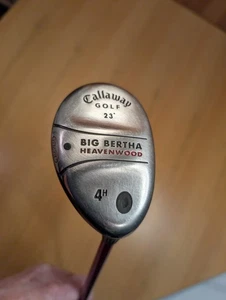 Callaway Big Bertha Heavenwood 4 Hybrid 23° 4H 4HY Graphite R-Flex RH 40.25" EUC - Picture 1 of 12