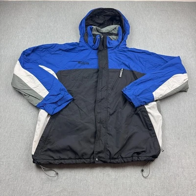 Columbia Jacket Mens XL Blue Vertex Interchangeable Core Waterproof Breathable - Image 1 of 4
