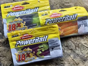 Cebos de plástico blando Berkley Powerbait Bonefish. 4”. Paquetes de 3 multicolores - Imagen 1 de 7