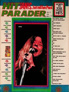 Hit Parader Oct 1971 Janis Mountain Johnny Winter Tina Turner James Brown Poco - Picture 1 of 8