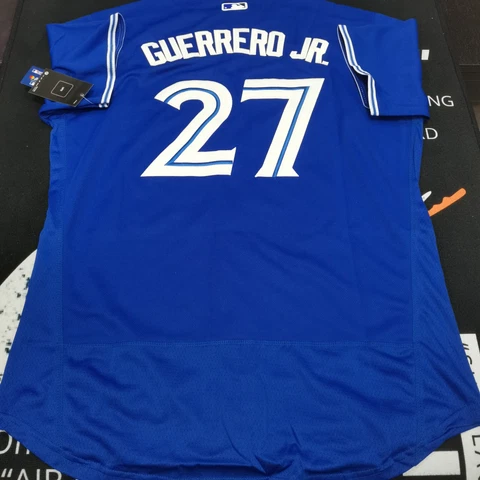 Vladimir Guerrero Jr. #27 Toronto Blue Jays Royal Flex Base Stitched Jersey Cover