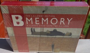 Memory: Classic Card Game L.S. Lowry Edition Billy Two Teas Fine Art.  Brand New
