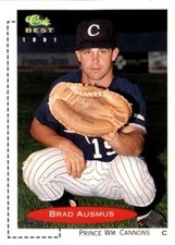 1991 Classic Best #17 Brad Ausmus Yankees Minor League Card