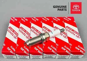 SET OF 6 OEM 90919-01263 Iridium Spark Spark Plugs For TACOMA CAMRY RX ES 16-23 - Picture 1 of 6