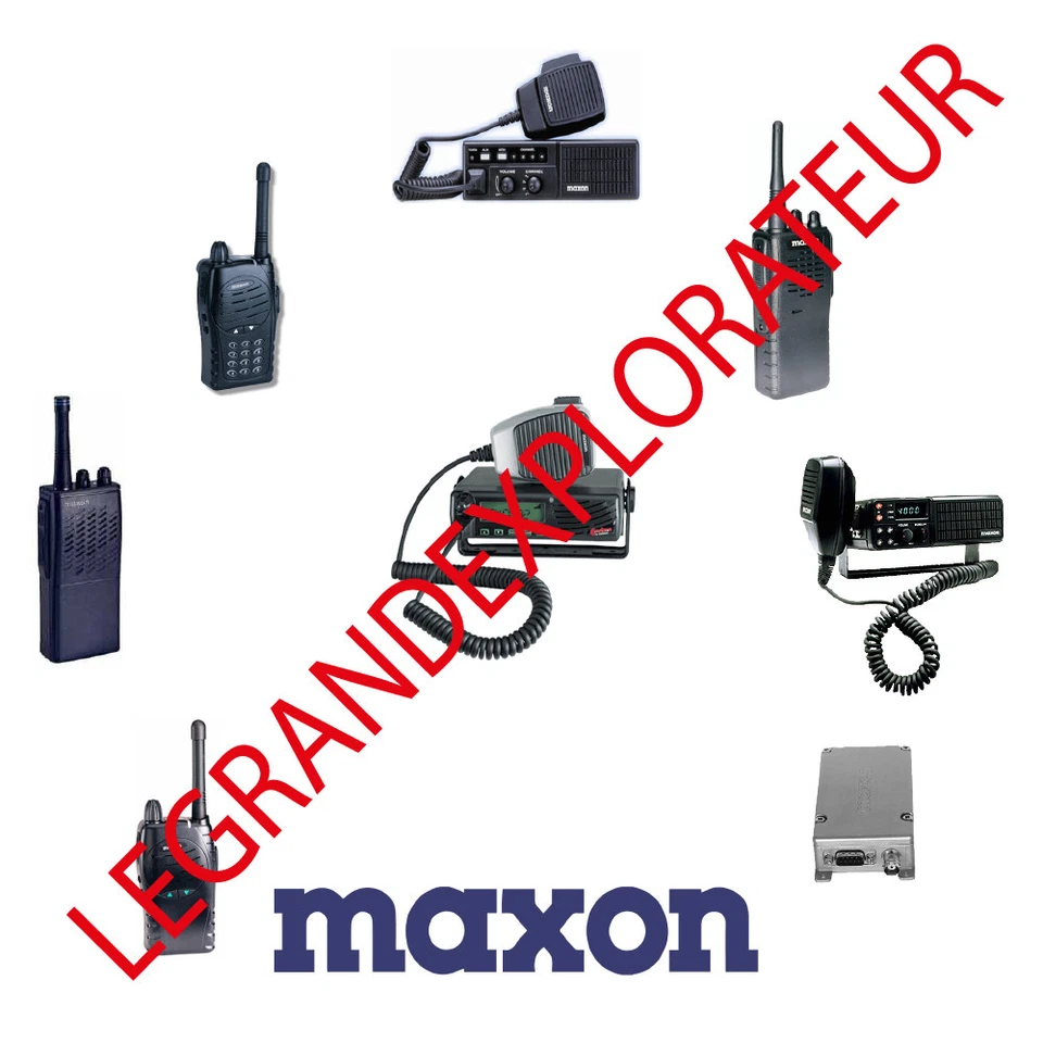 Ultimate MAXON Radio Operation Repair Service Manual Schematics Collection  DVD - Image 1 of 1