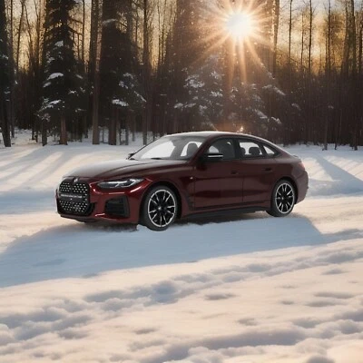 BMW 440i X-Drive Gran Coupe - 2021 Maroon Red - Otto - 1/18 - LE500 - OT1075 - Image 1 of 2