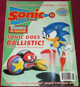 1993 SONIC THE COMIC AUSGABE 11 FLEETWAY STREET RAGE KID CHAMÄLEON DECAP ATTACK - Bild 1 von 6