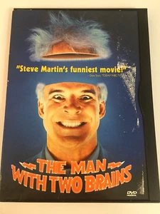 The Man With Two Brains Steve Martin DVD Ships Same Day With Tracking - Picture 1 of 2