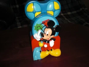 VINTAGE  WALT DISNEY  MICKEY MOUSE  BANK AND DECANTER - RARE - HARD TO FIND - Picture 1 of 9