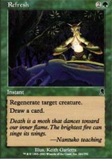 4x Refresh MTG Odyssey NM Magic Regular