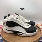 Vintage 1990's Reebok Answer 3 III Mens White Black Red Shoes Sneakers Size 13