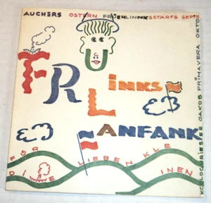 FUR DIE LIEBEN KLEINEN. Stefan Wewerka's Fruhlinkskindermalbuchwalzer LTD 1ST ED - Imagen 1 de 4