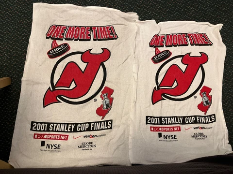 NJ Devils 15x23.5” 2001 Stanley Cup finals Towel NHL Cover