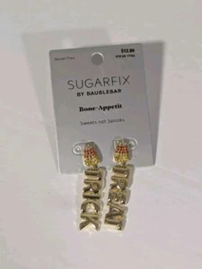 Sugarfix By Baublebar Earrings Bone Appetit Trick Or Treat Candy Corn - Picture 1 of 2
