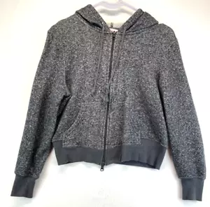 Derek Heart Hoodie - Womens Large - Gray - Full Zip (1741) - Picture 1 of 15