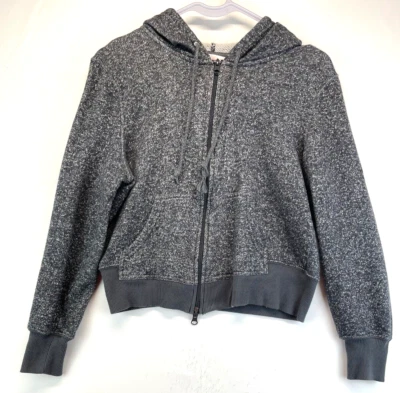 Sudadera con capucha Derek Heart - grande para mujer - gris - cremallera completa (1741) Foto 1 de 4