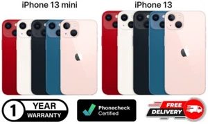 Apple iPhone 13 | 13 mini - 128GB | 256GB - Unlocked Verizon AT&T T-Mobile - Afbeelding 1 van 21