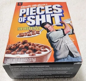 Happy Gilmore 2 Exclusivo Shooter McGavin's Pieces Of Sh!t For Breakfast Cereal - Imagen 1 de 13
